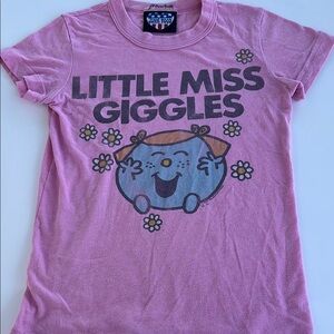 Junk Food Clothing Pink Short Sleeve Tees